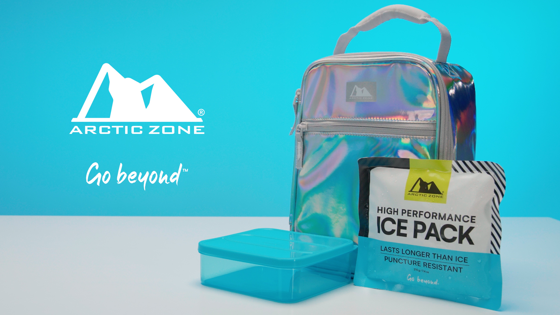 Amazon.com: Arctic Zone Chrome Kids Lunch Box Combo with Ice Pack